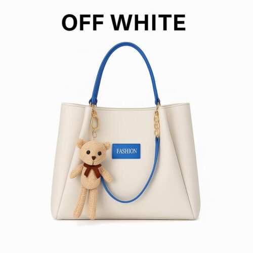 Denim Contrast Panel Tote Bag - Tradedubai.ae Wholesale B2B Market Denim Contrast Panel Tote Bag - Tradedubai.ae Wholesale B2B Market
