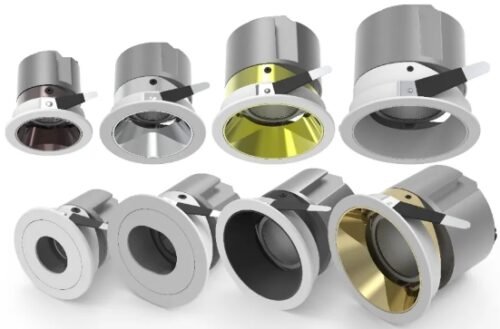 mango MR01 (Classic) spot light white, black, silver, chrome black, gold - Image 2