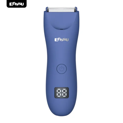 ENSSU Men's Body Trimmer – Waterproof, Ceramic Blade For Groin & Body, LED Light, LCD Display & Dock - ES033BK 3 - Tradedubai.ae Wholesale B2B Market - Tradedubai.ae Wholesale B2B Market