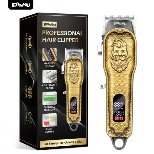 ENSSU Pro Hair Clipper – Adjustable 45mm Stainless Blade, 6500RPM Motor - EST601 6 - Tradedubai.ae Wholesale B2B Market - Tradedubai.ae Wholesale B2B Market